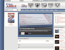 Tablet Screenshot of classicamiga.com